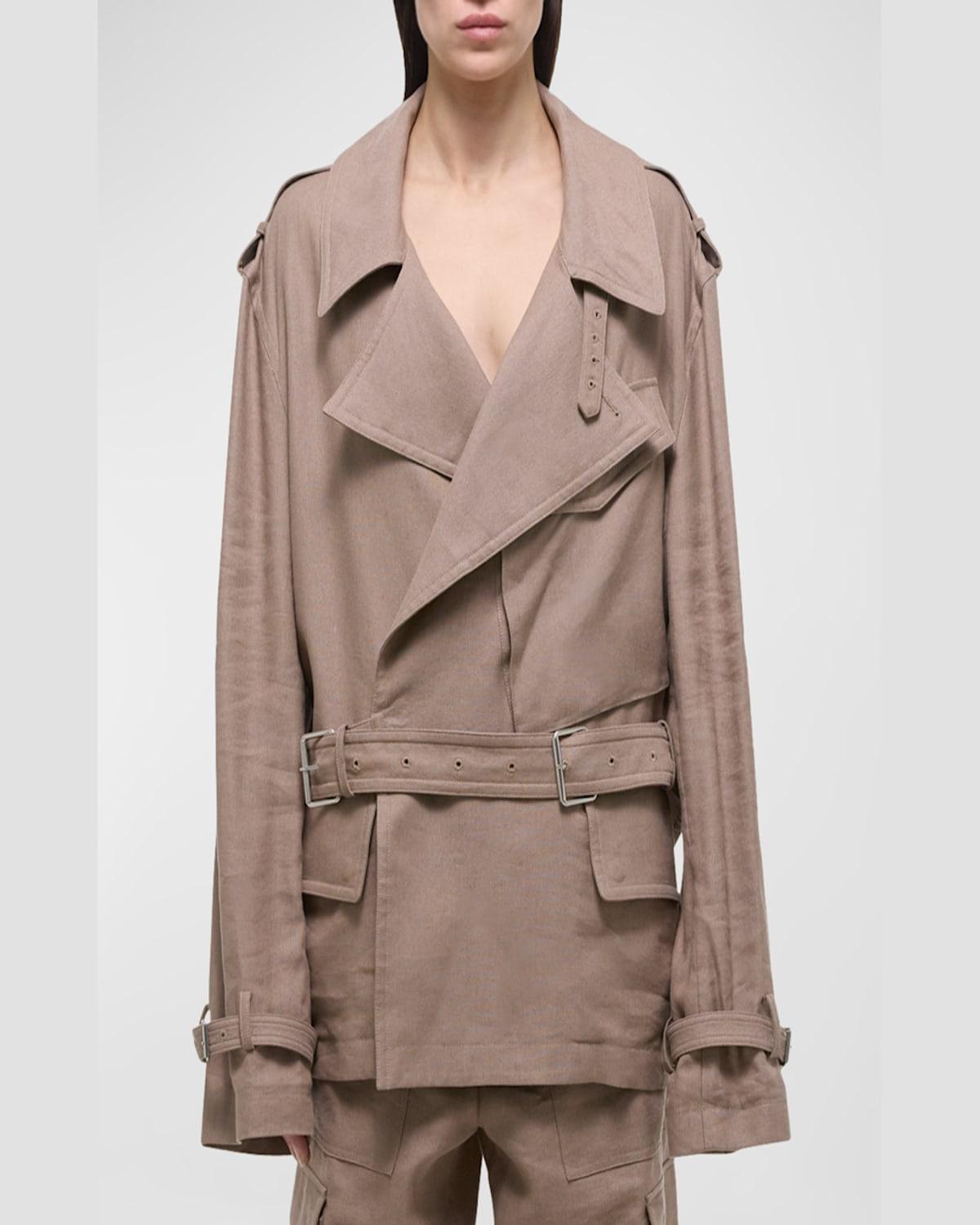 Belted Rider Trench Coat