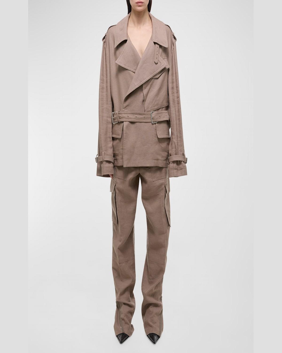 Belted Rider Trench Coat