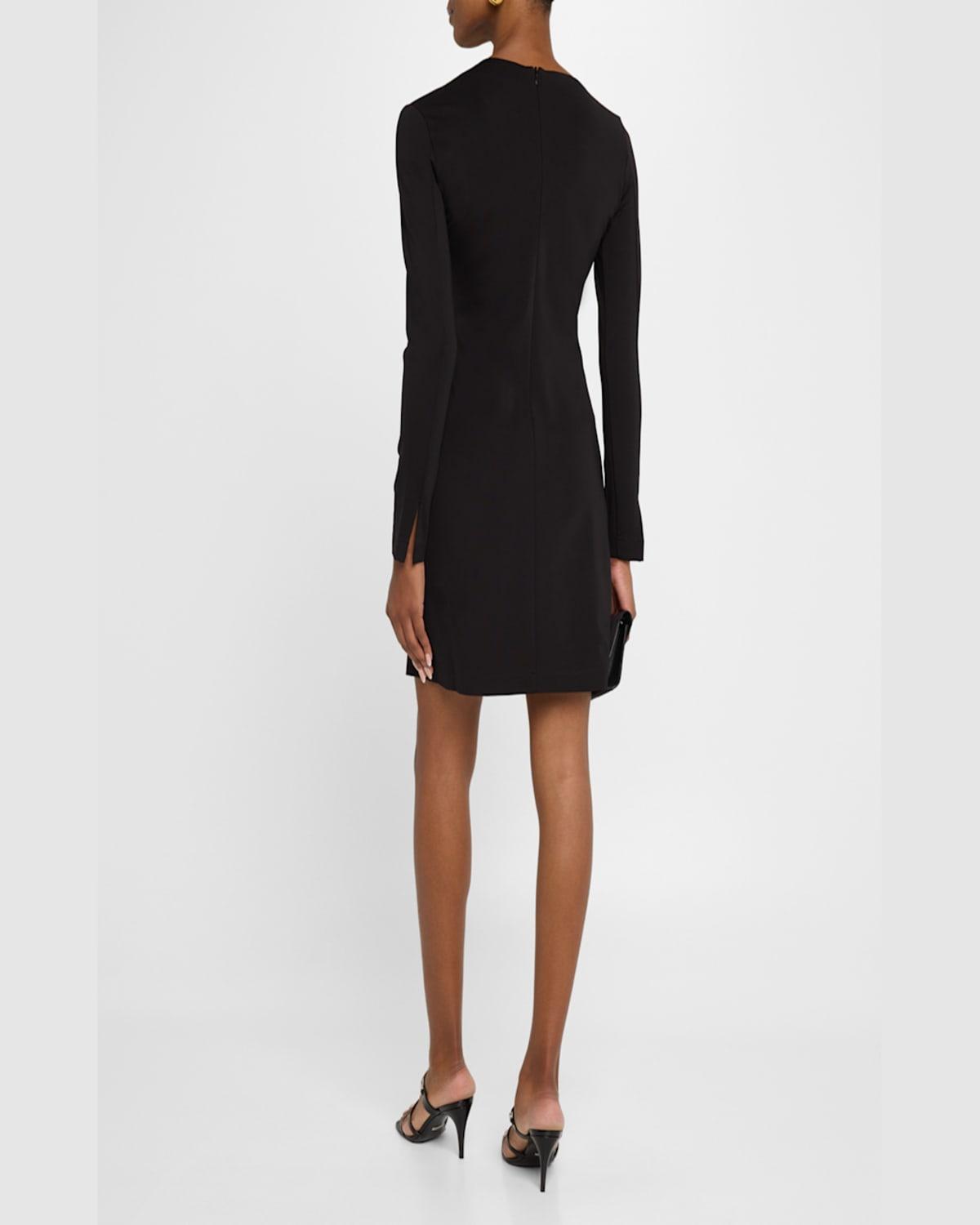 Radica Cutout Long-Sleeve Mini Dress