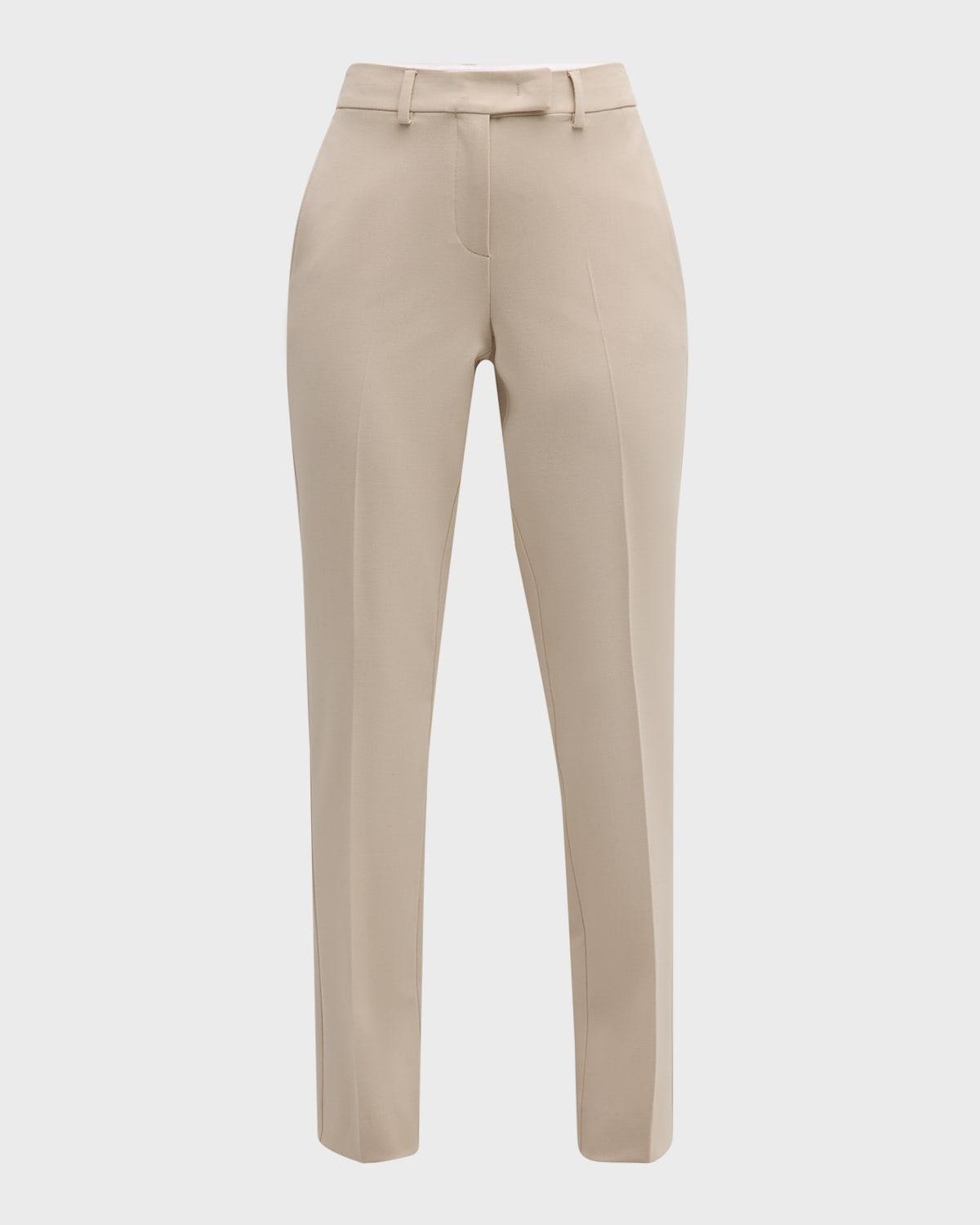 Sofocle Cropped Straight-Leg Pants