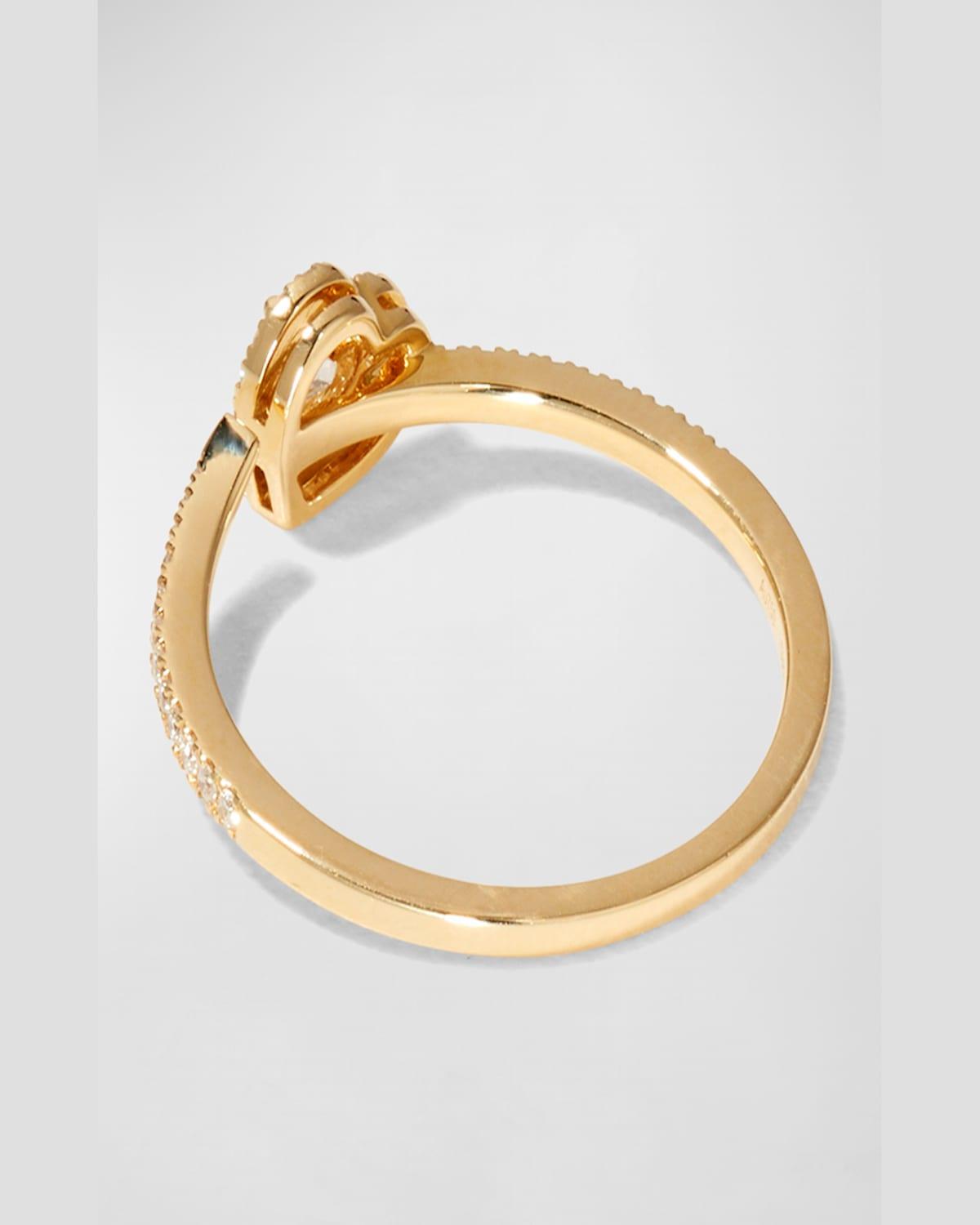 Joy 18K Yellow Gold Diamond Ring