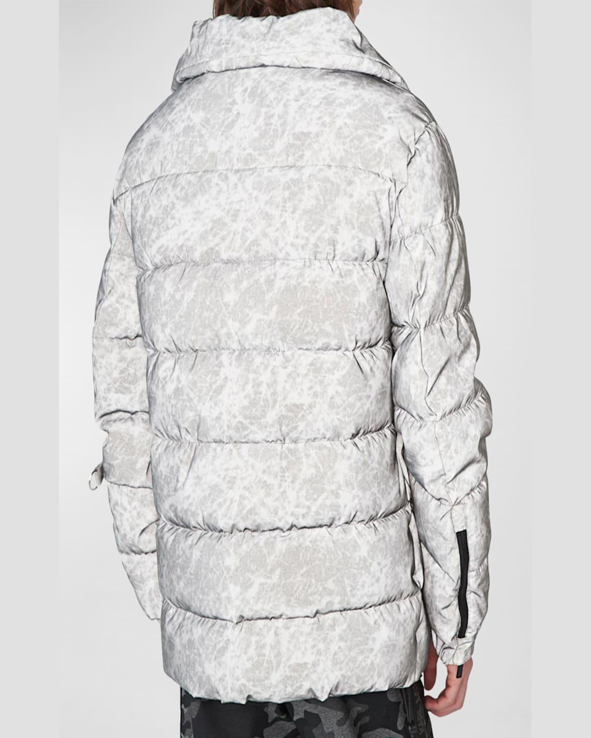 Men's Reflective Puffer Jacket