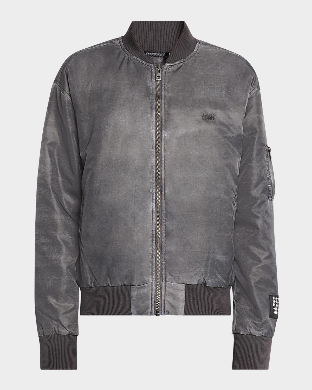 Men's Overdyed Royalty Bomber Jacket