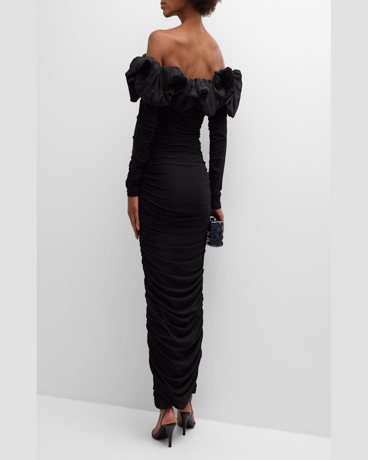 Ambleside Off-The-Shoulder Midi Dress