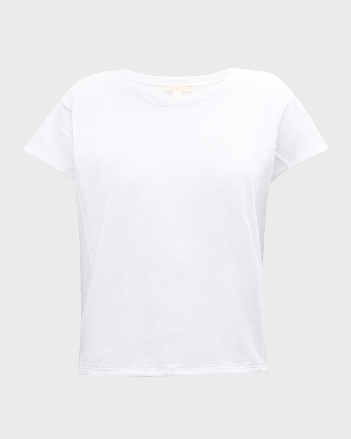 Crewneck Organic Cotton French Terry Top