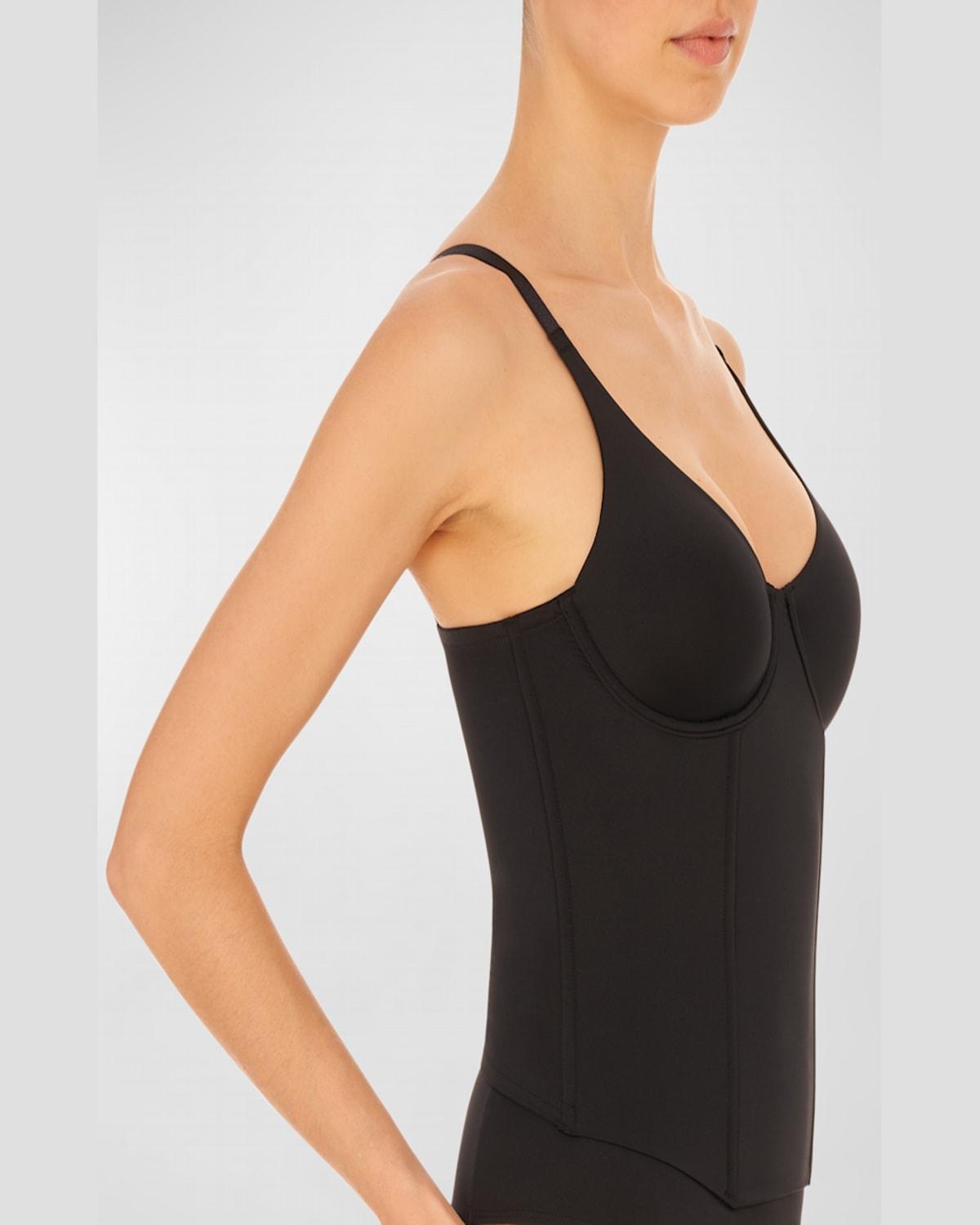 Liquid Full-Coverage Bustier Tank Top