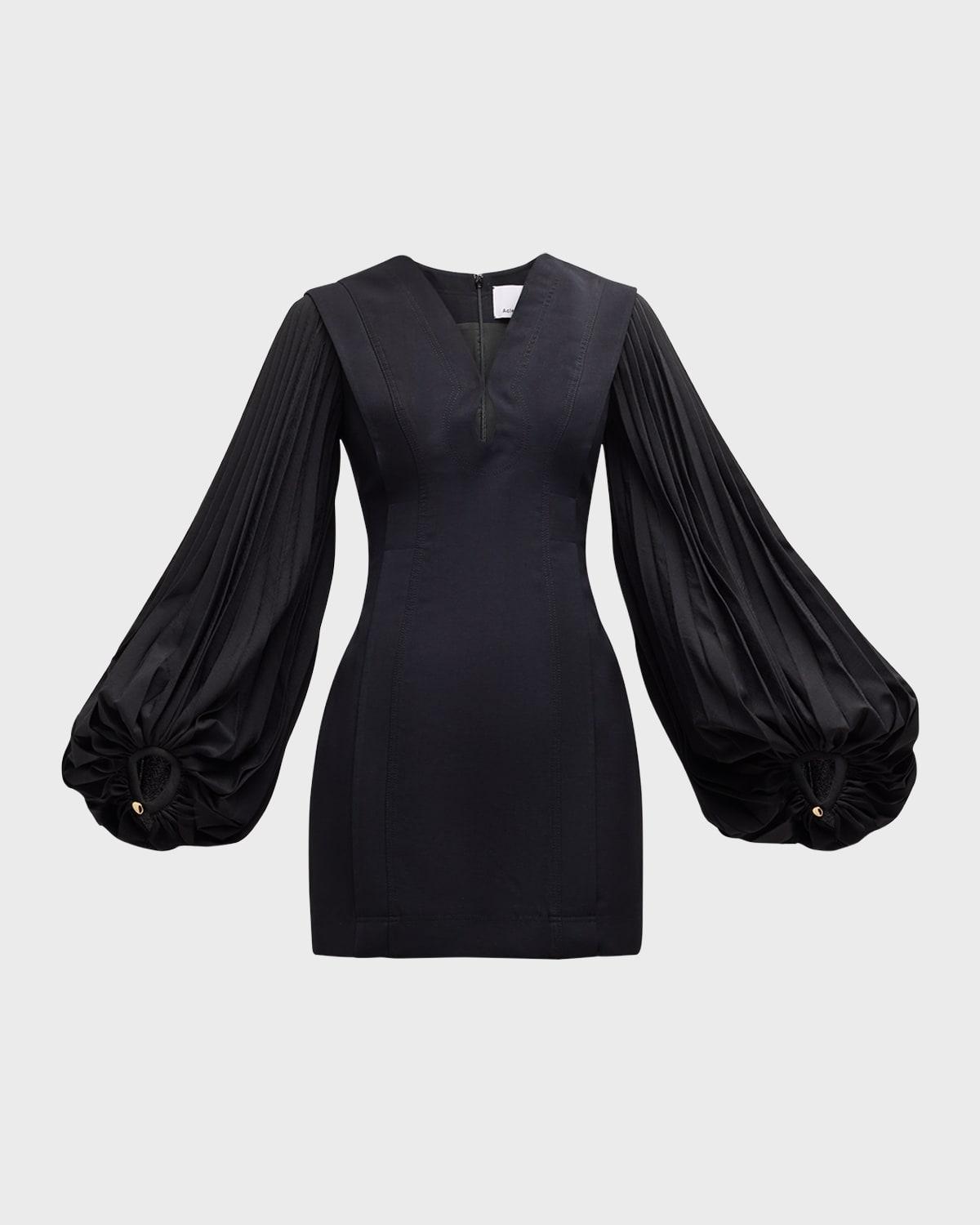 Theodore Long-Sleeve Mini Dress 