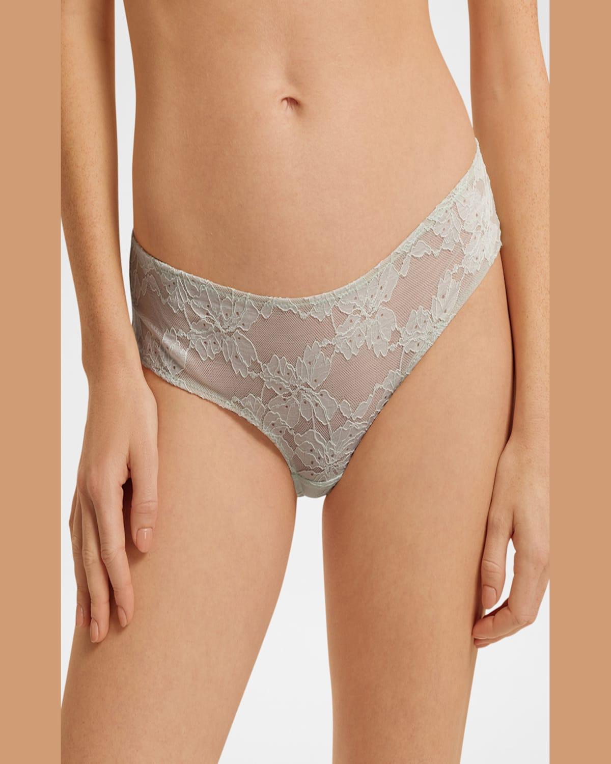 Anais Low-Rise Lace Bikini Briefs