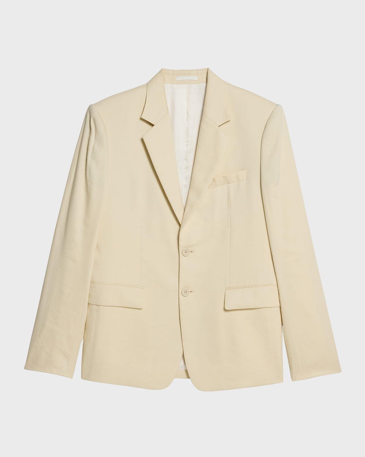 Men's Classic Linen-Blend Blazer