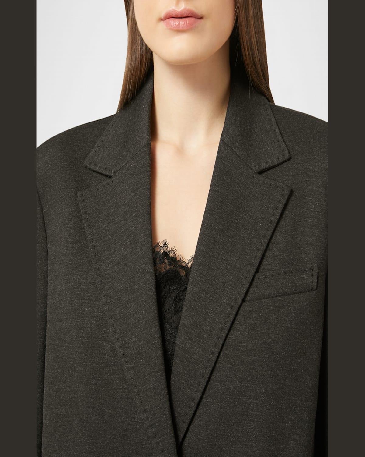 Plus Size Meandro Single-Button Blazer