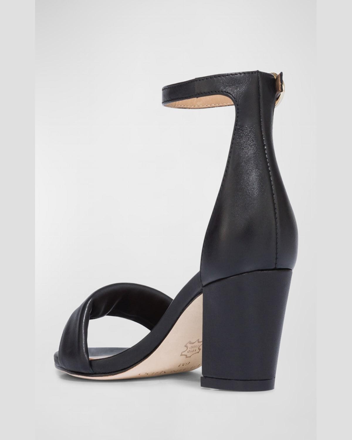 Bowie Leather Ankle-Strap Sandals