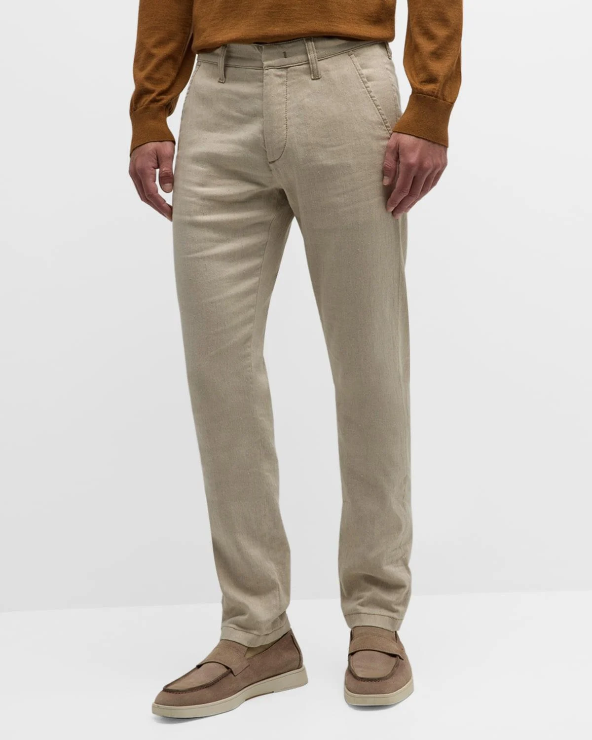 Men's Stretch Straight-Fit Pants