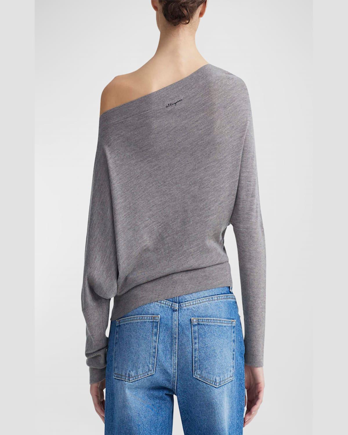 Grainge Cashmere Off-Shoulder Sweater