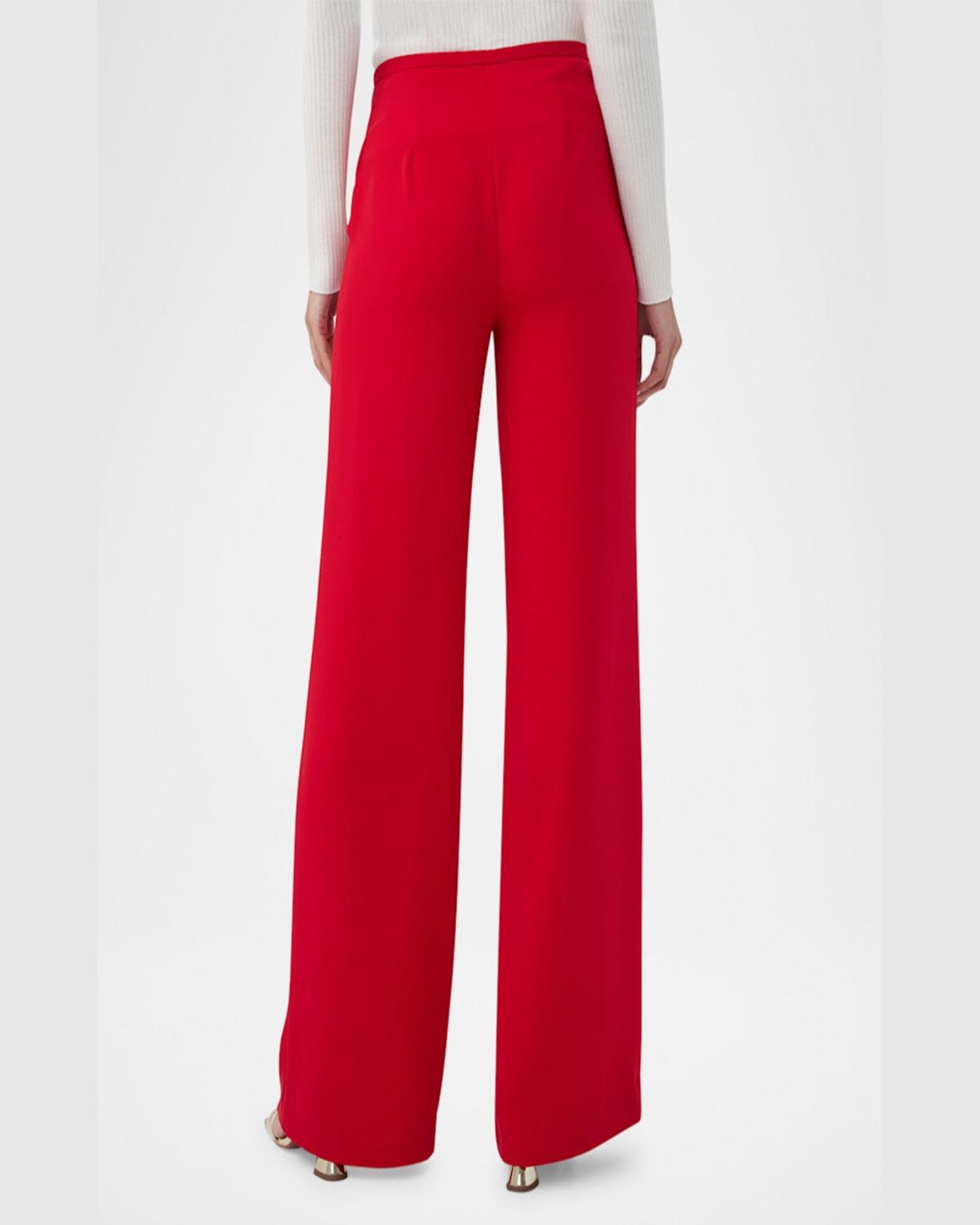 Tavia High-Rise Wide-Leg Pants