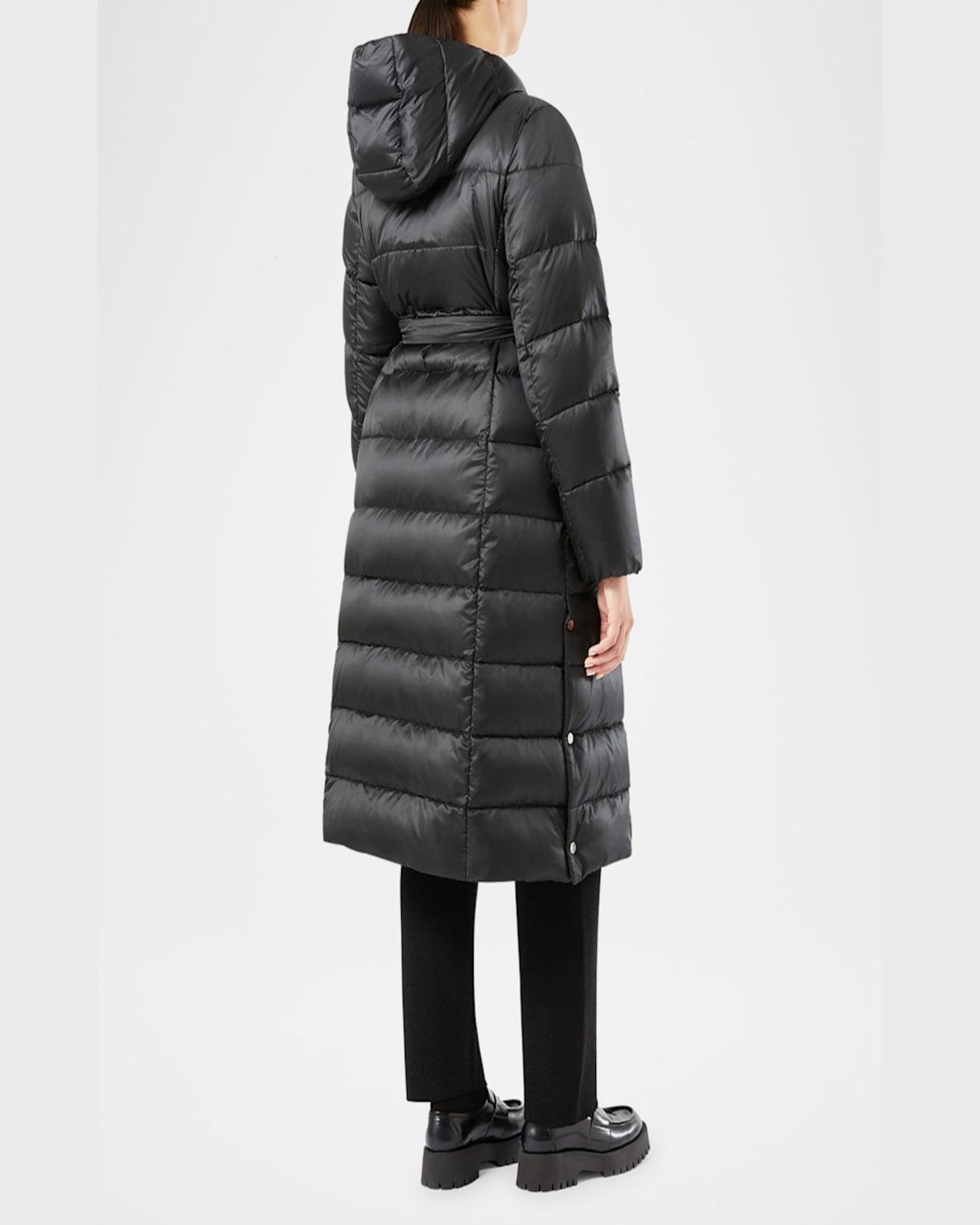 Plus Size Cerea Hooded Puffer Coat