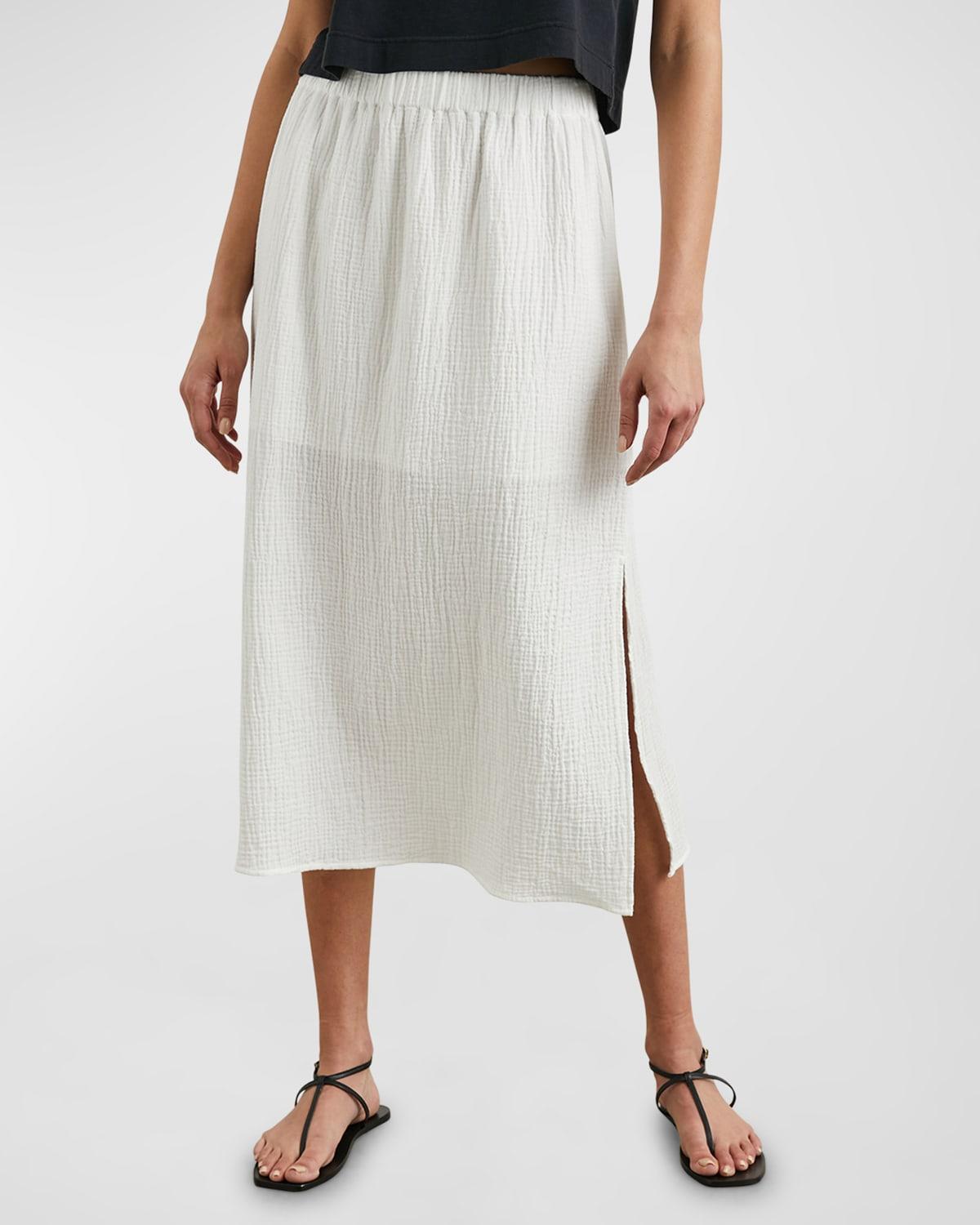 Soraya Gauze Midi Skirt 