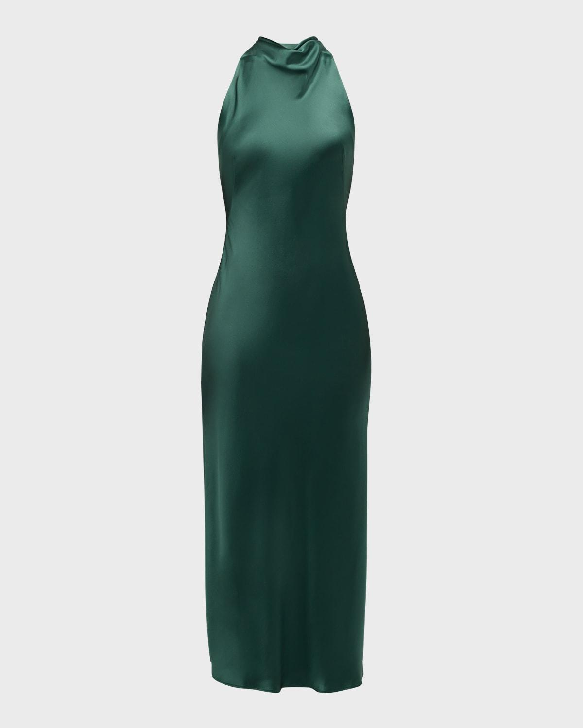 Cadell Cowl-Neck Midi Dress