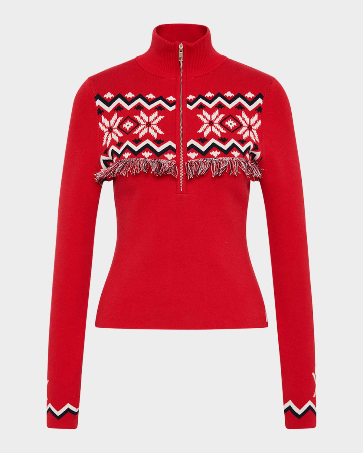 Keystone Blanche Half-Zip Sweater