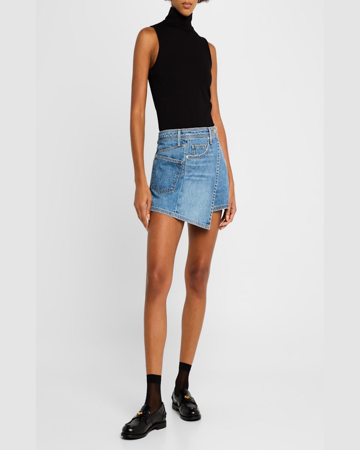 Molly Denim Mini Skort