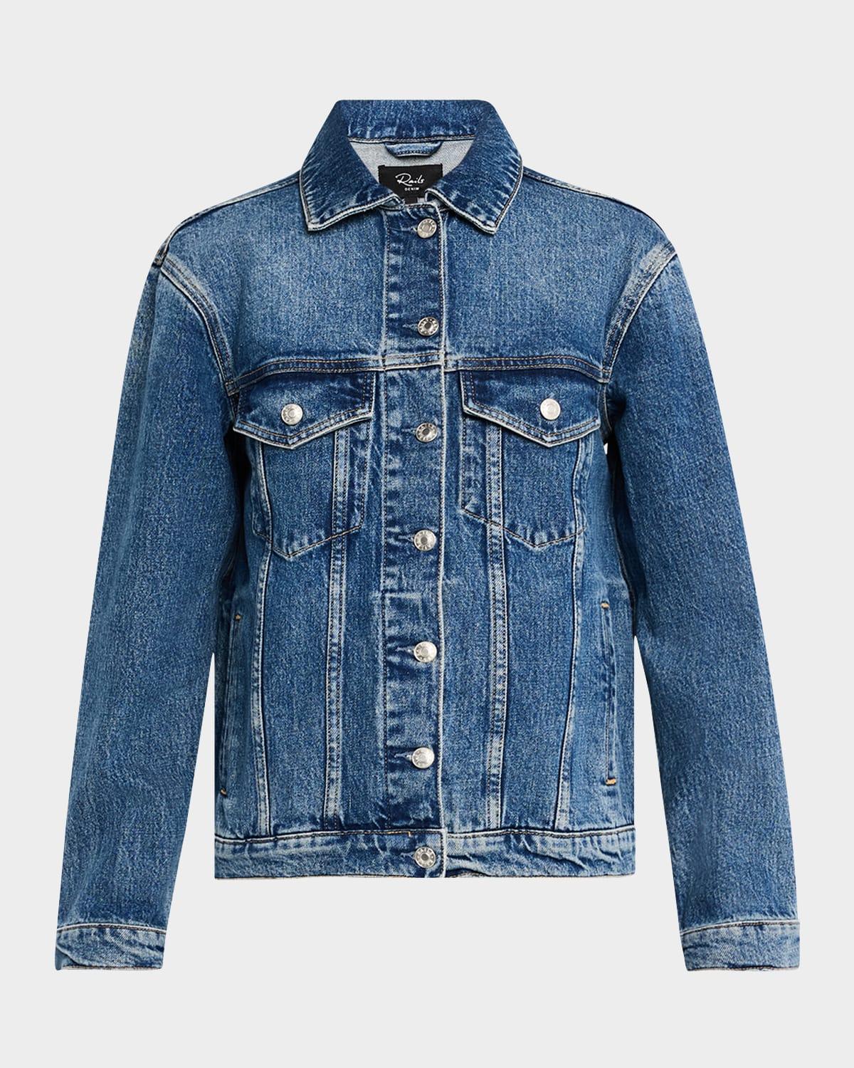 Grove Starry Night Denim Trucker Jacket 