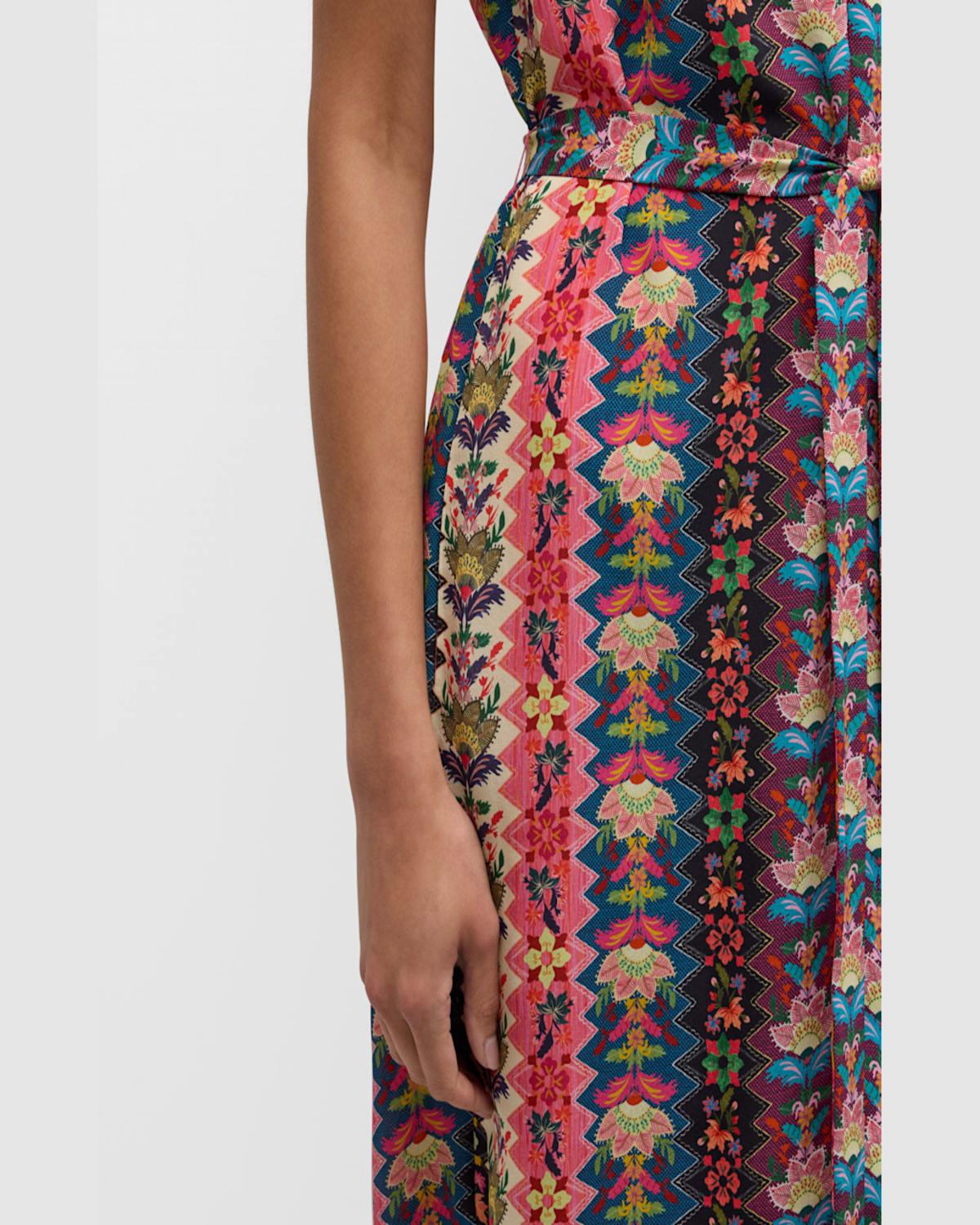 Vicki Printed Midi Dress