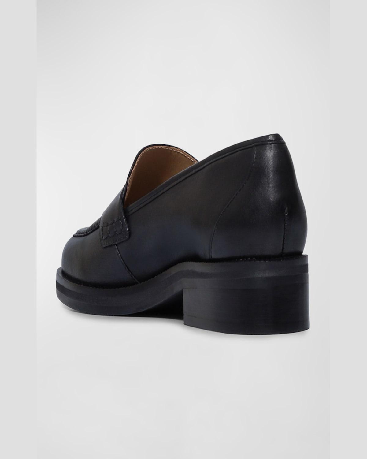 Tabitha Calfskin Penny Loafers