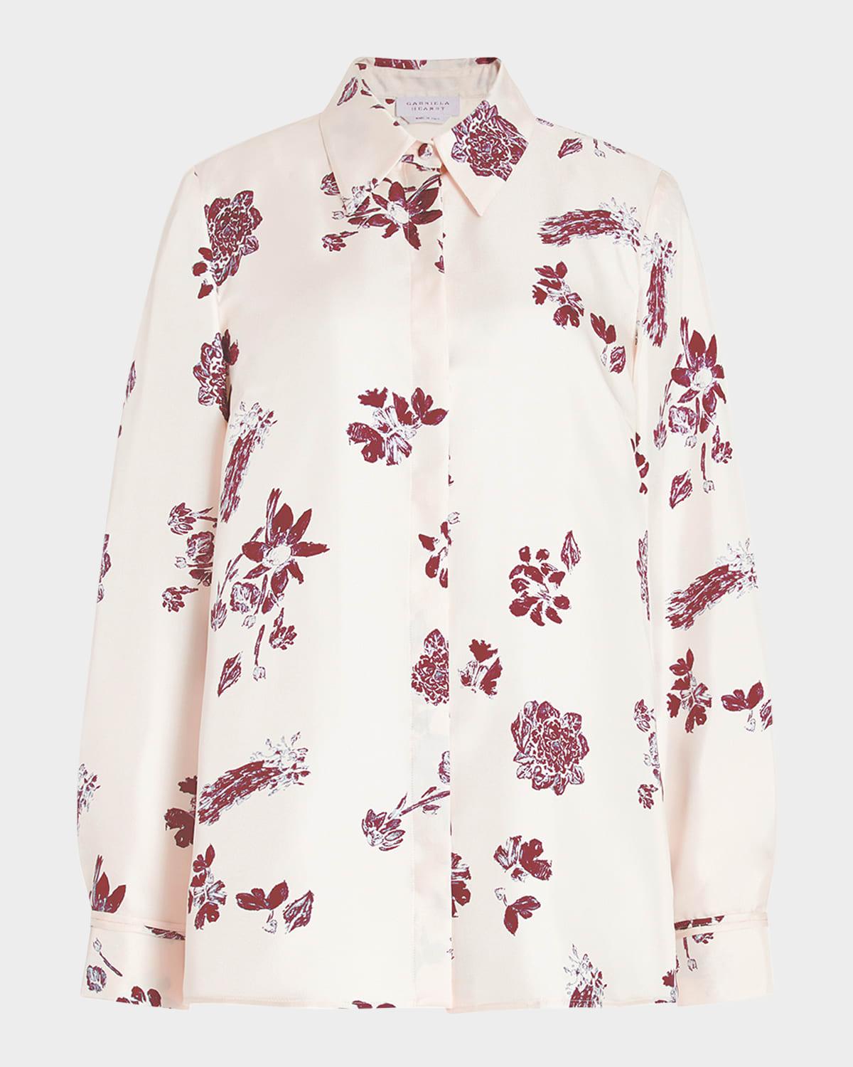 Cruz Floral Silk Shirt