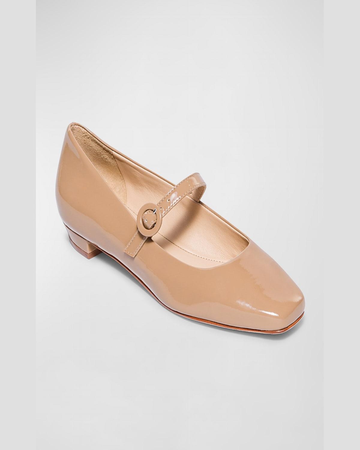 Patent Mary Jane Ballerina Flats