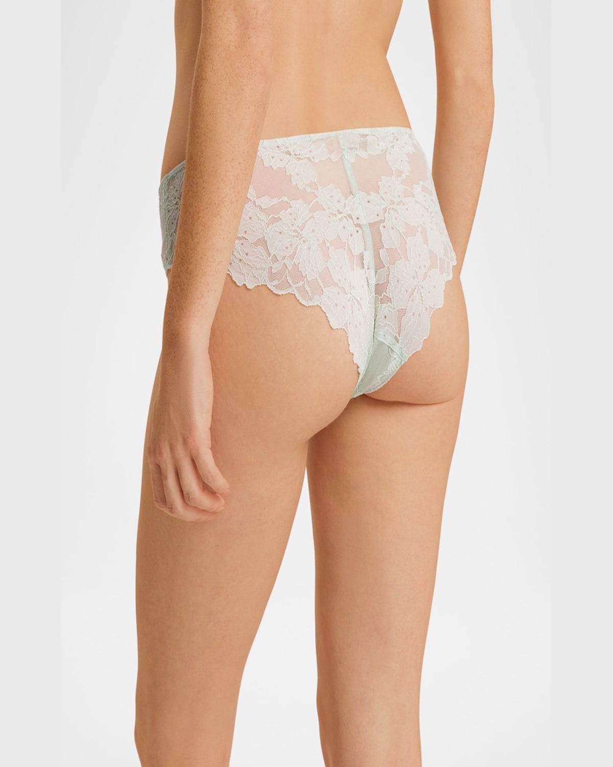 Anais Low-Rise Lace Bikini Briefs