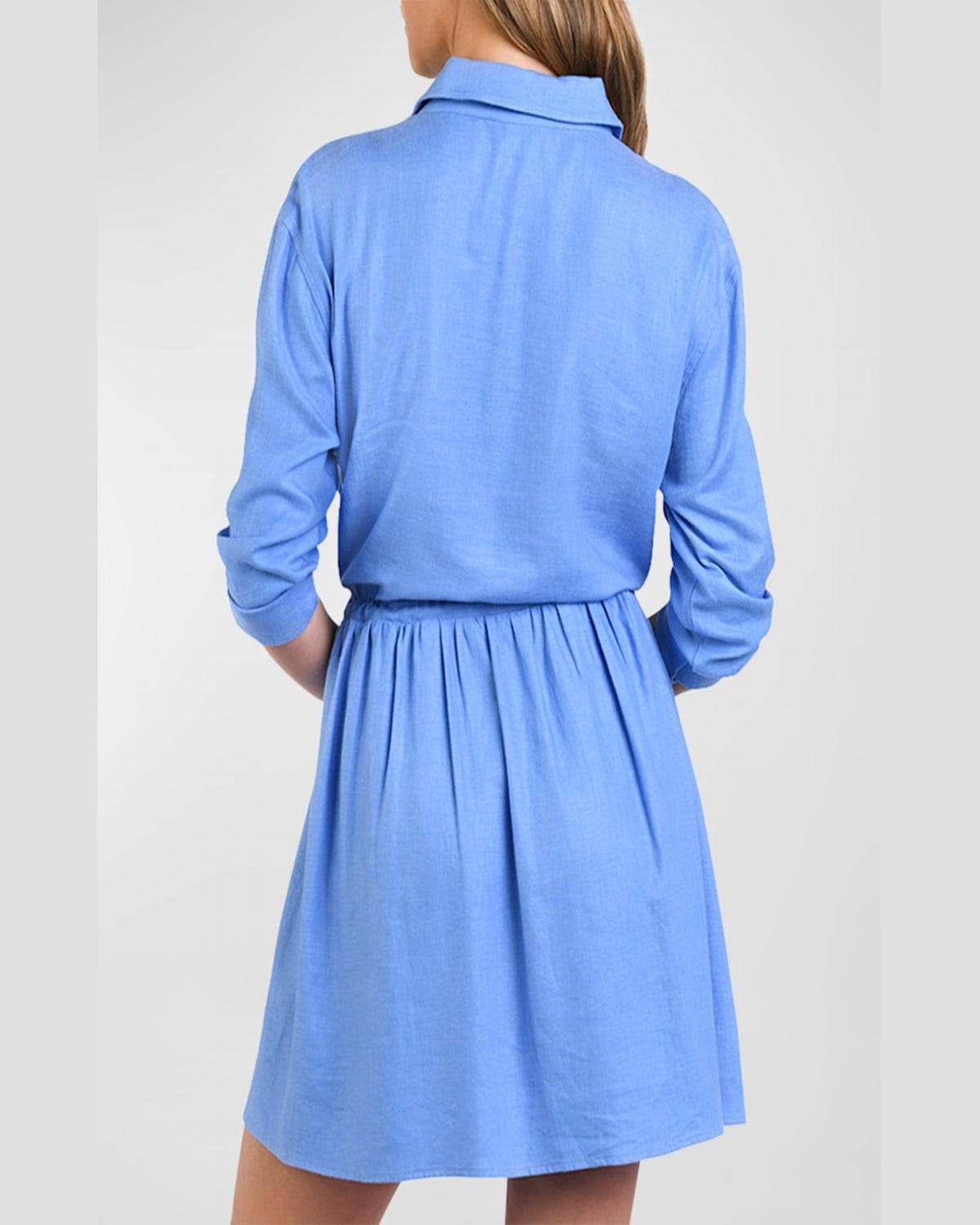 Delphine Coast Mini Shirtdress