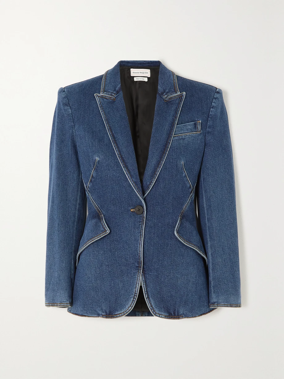 Denim blazer