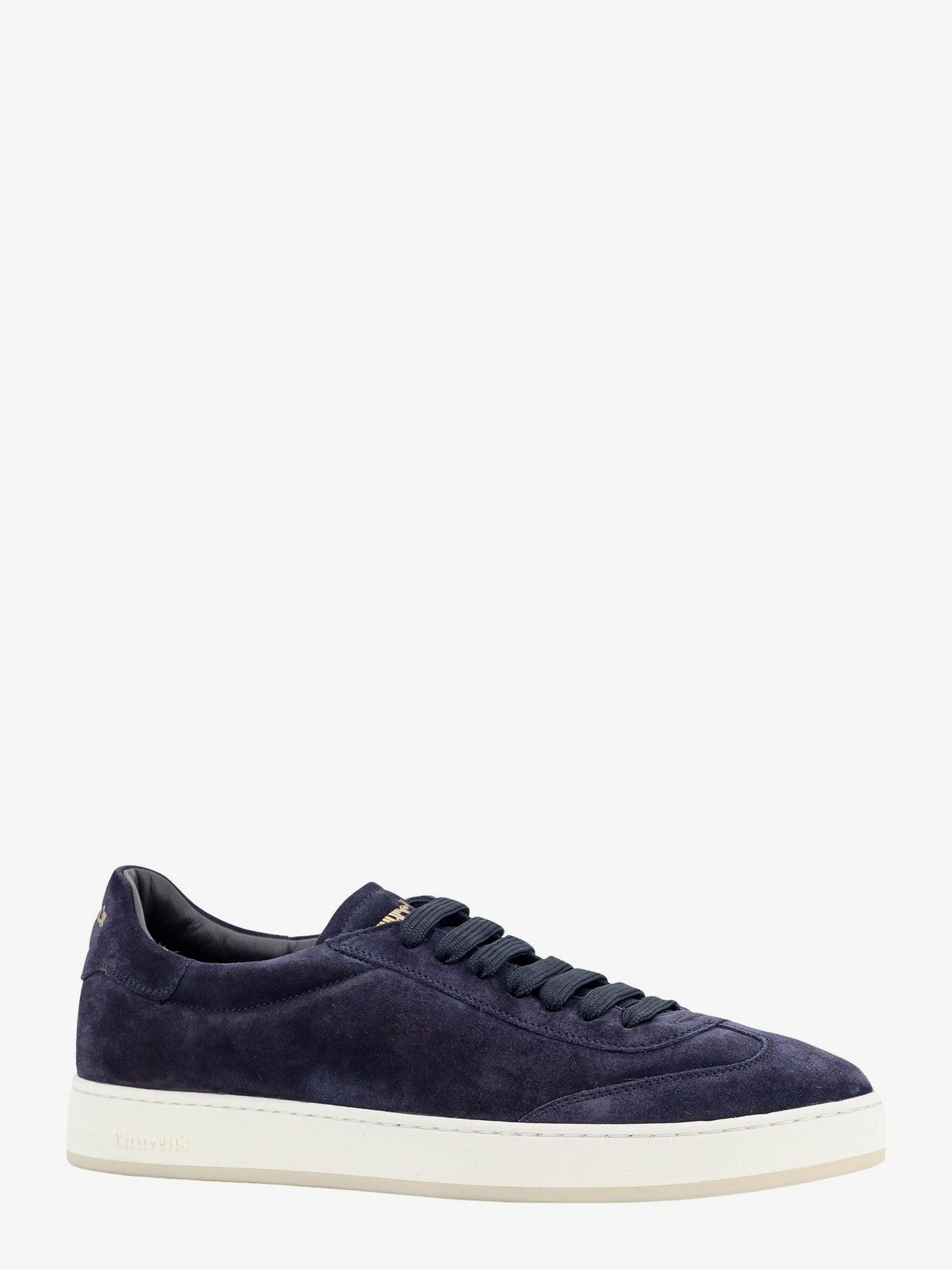 Low-Top suede sneakers with logo detail