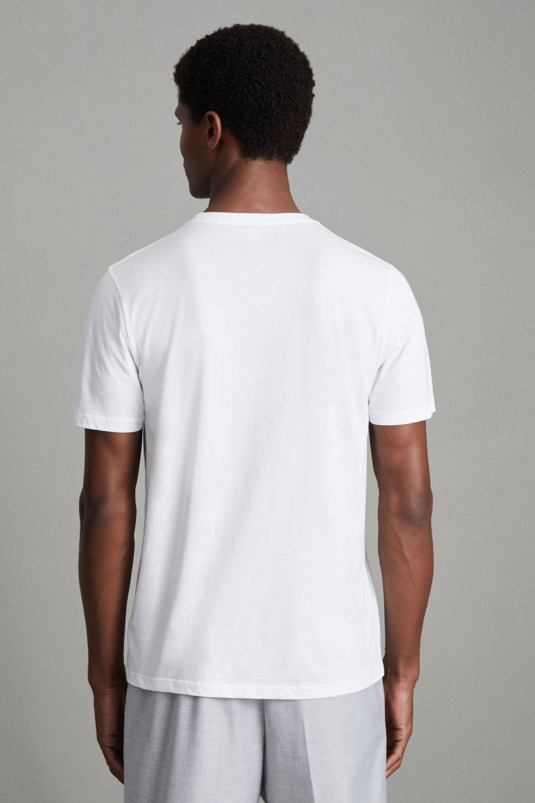 Crew Neck T-Shirt in White