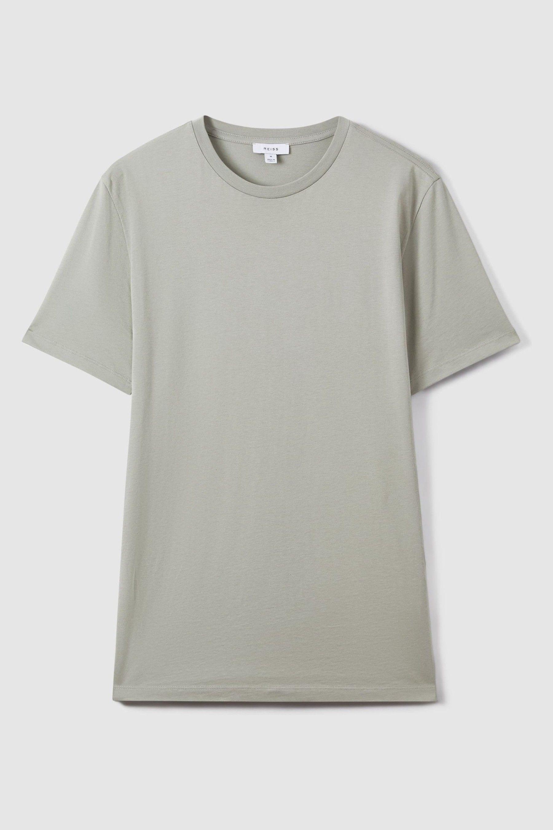 Crew Neck T-Shirt in Pistachio