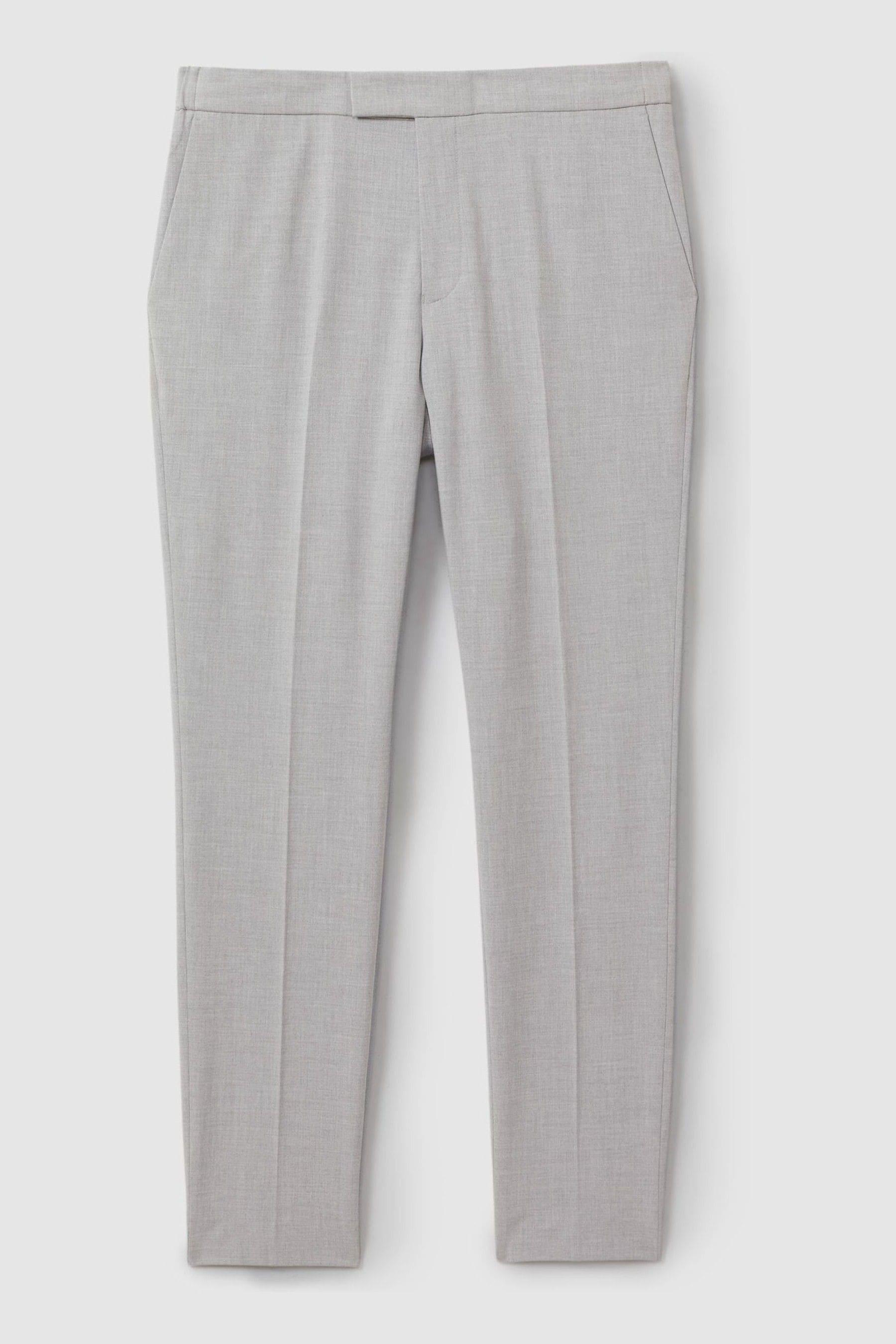 Relaxed Drawstring Trousers in Grey