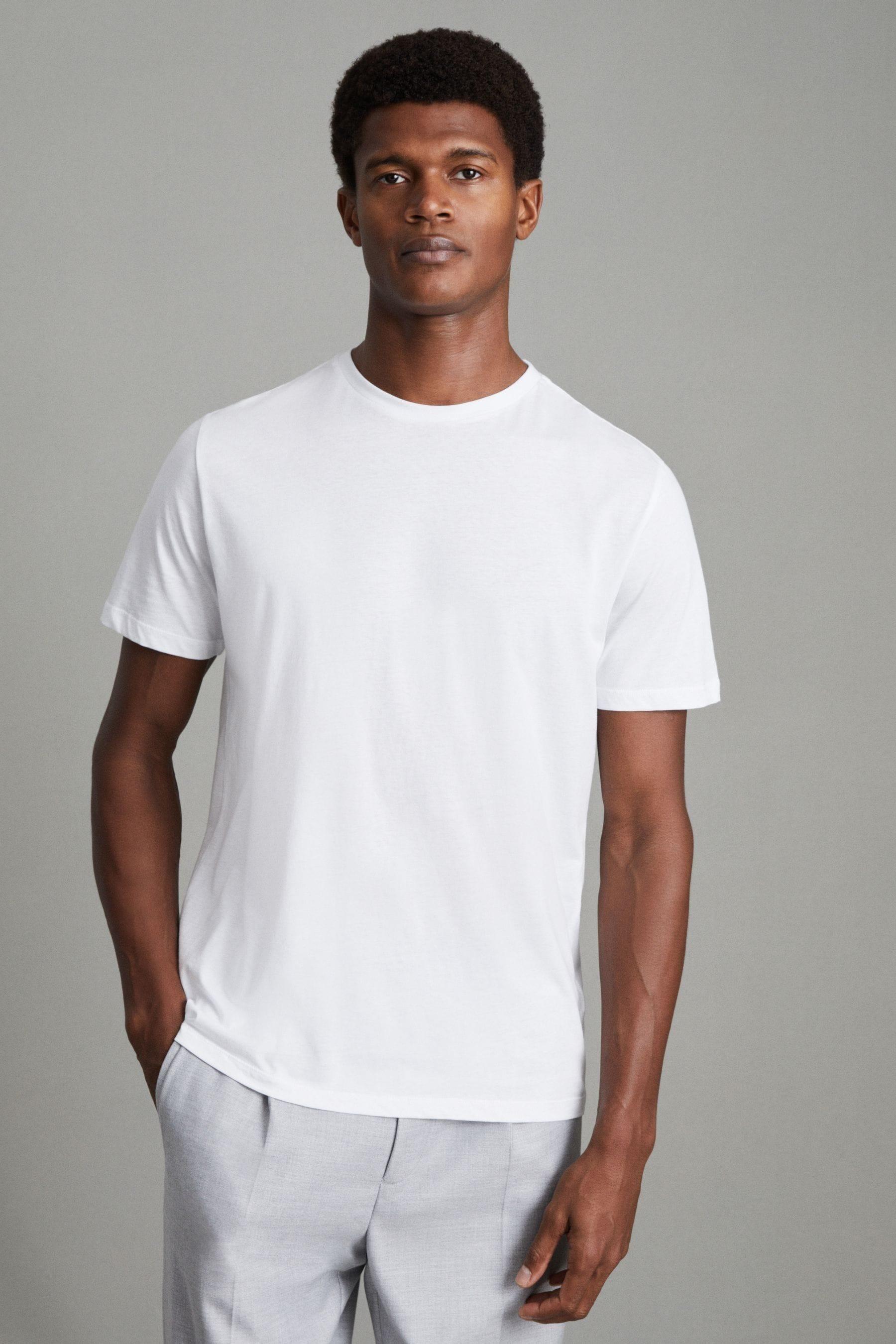 Crew Neck T-Shirt in White