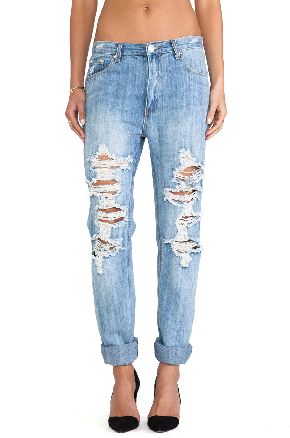 SUGAR BAGGIES BOYFRIEND JEANS