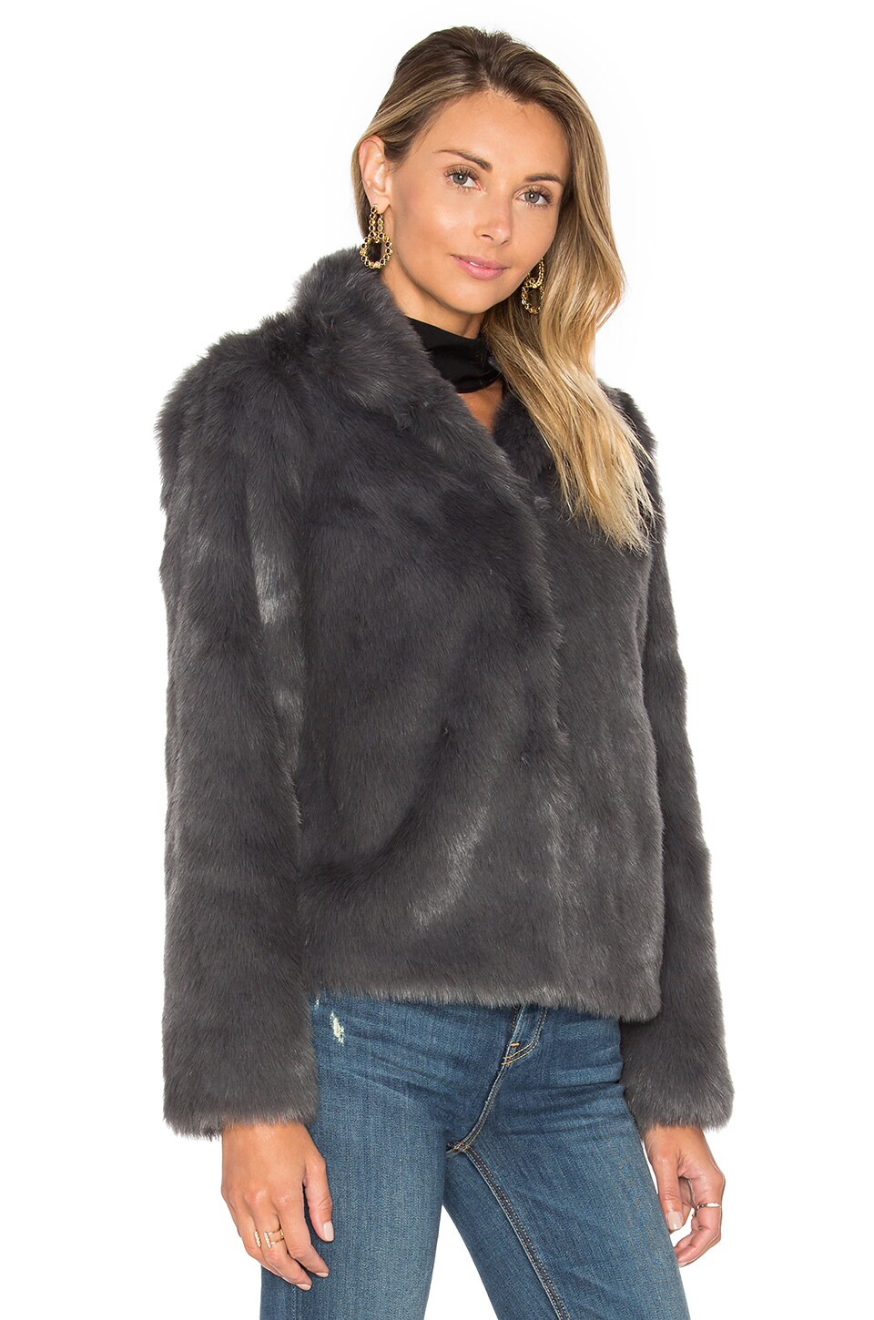 MIA faux fur jacket