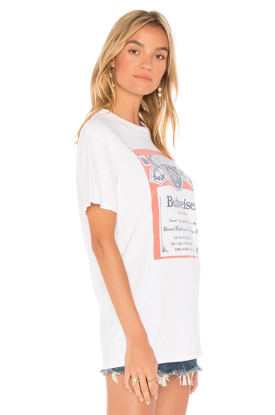 T-SHIRT MIT AUFDRUCK BUDWEISER