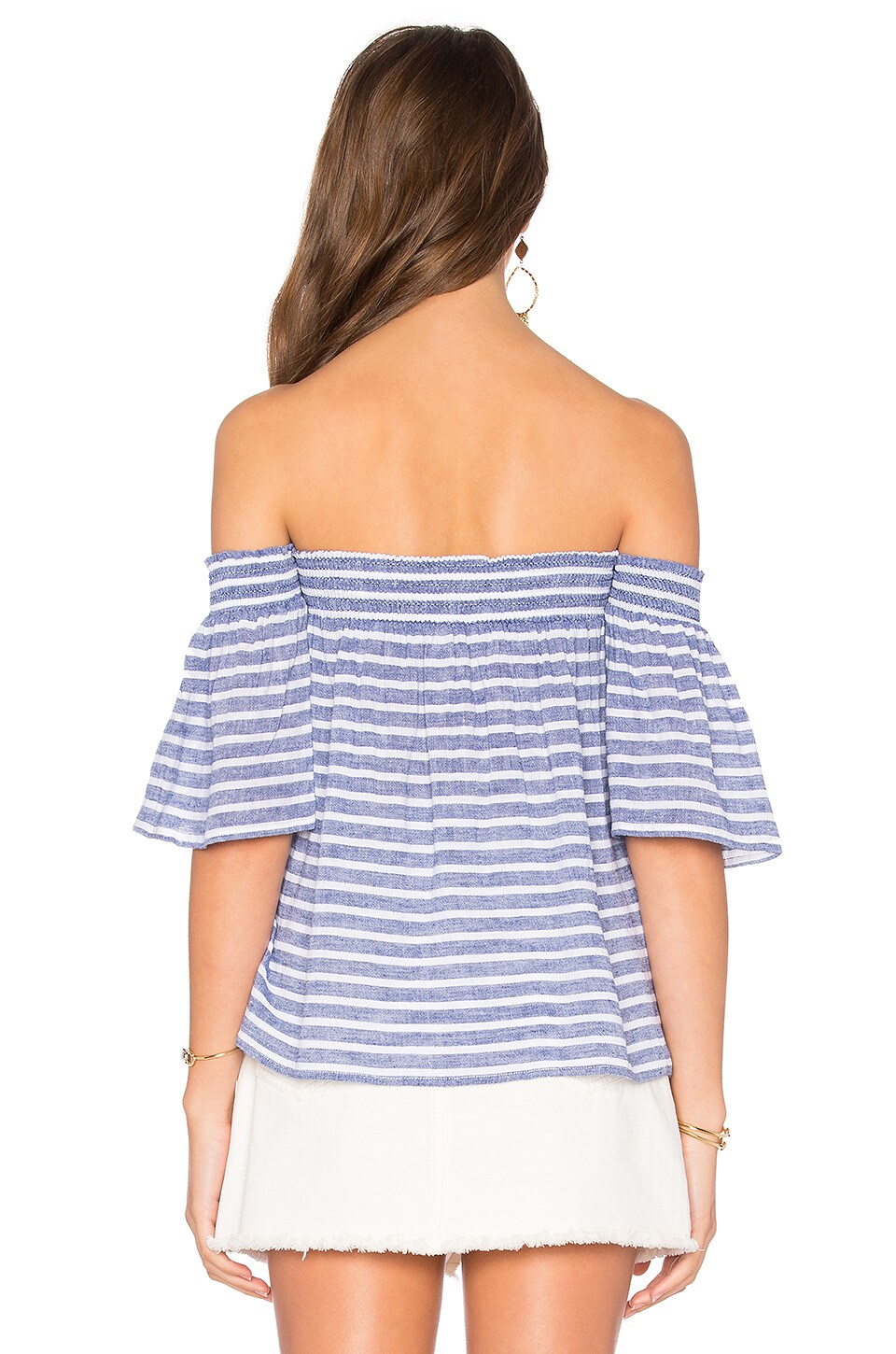 ISABELLE off-the-shoulder top