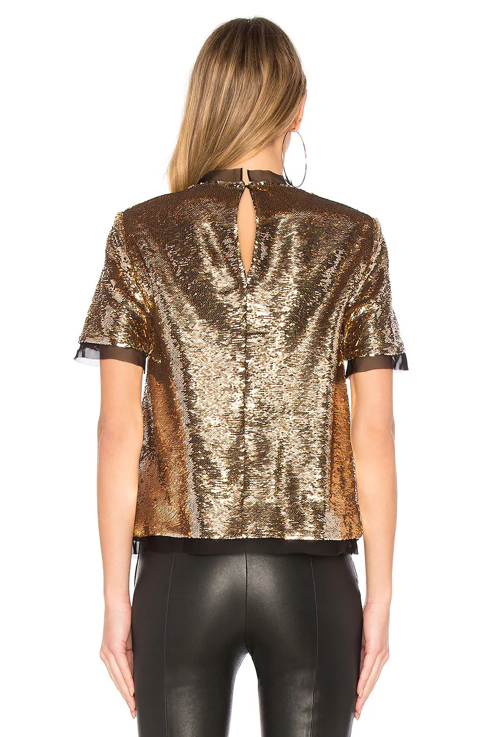 FLYNN sequined top