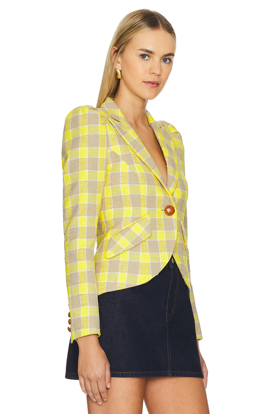 One Button Blazer