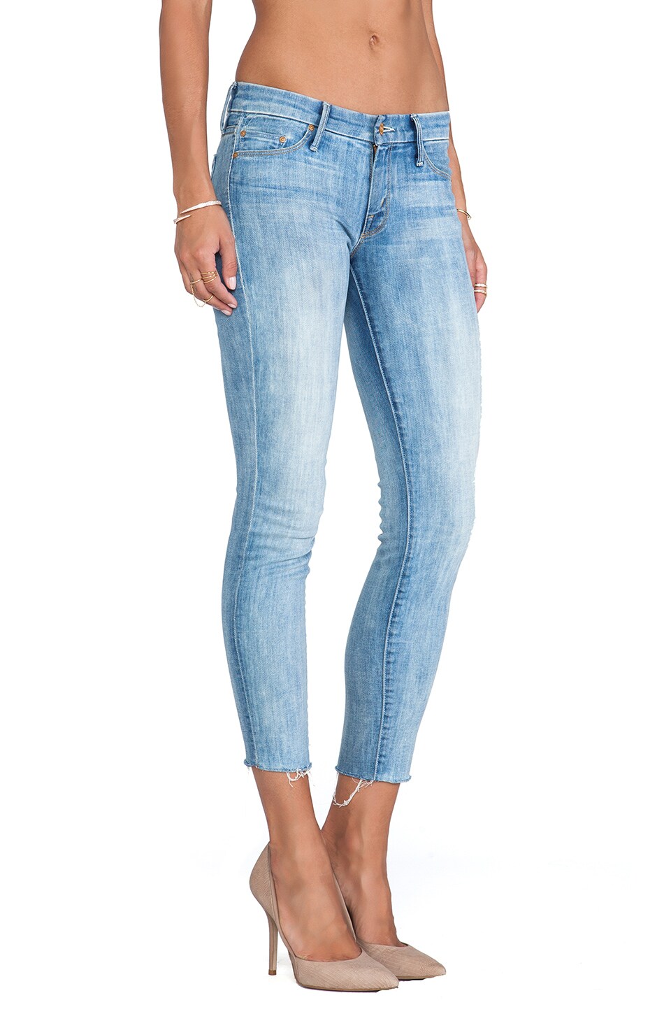 LOOKER ANKLE FRAY skinny jeans