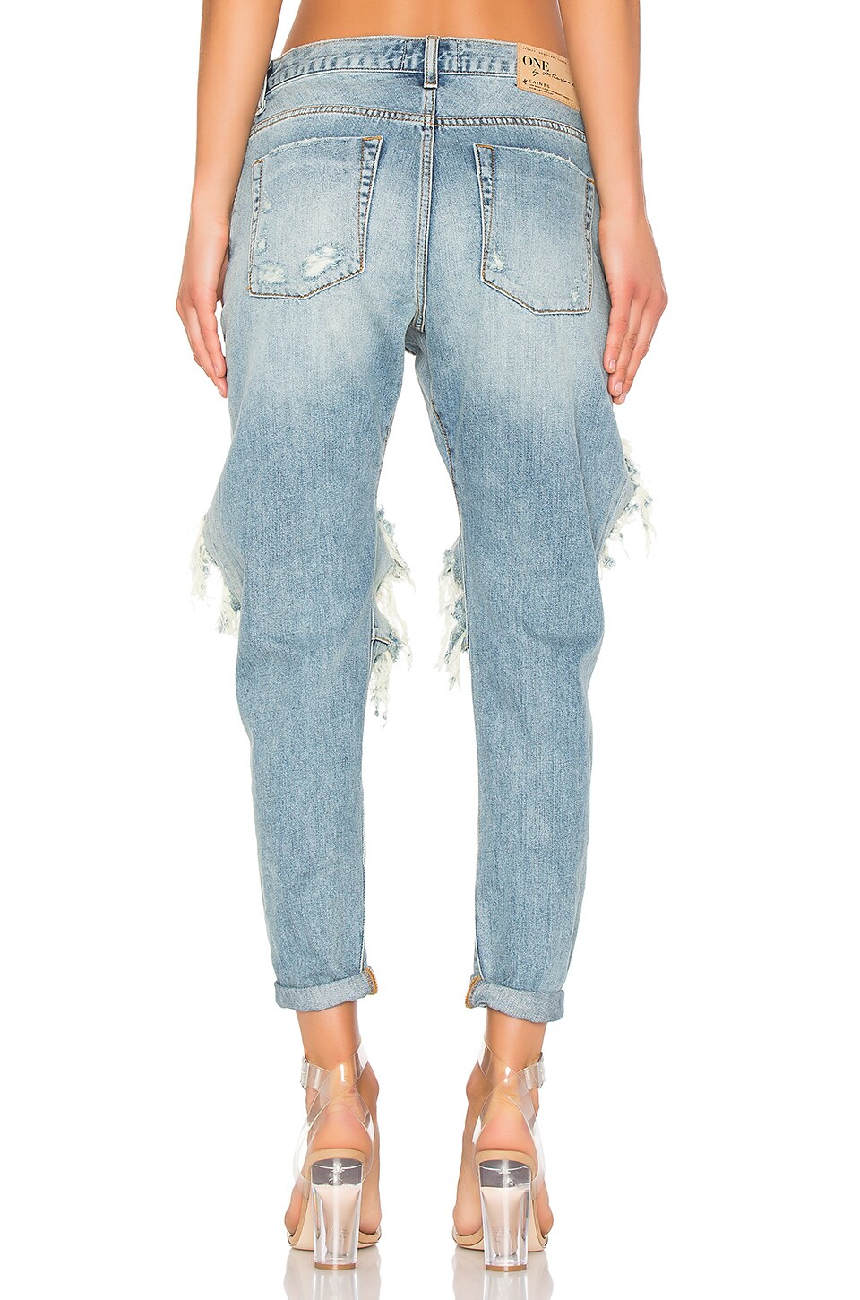 SAINTS boyfriend jeans