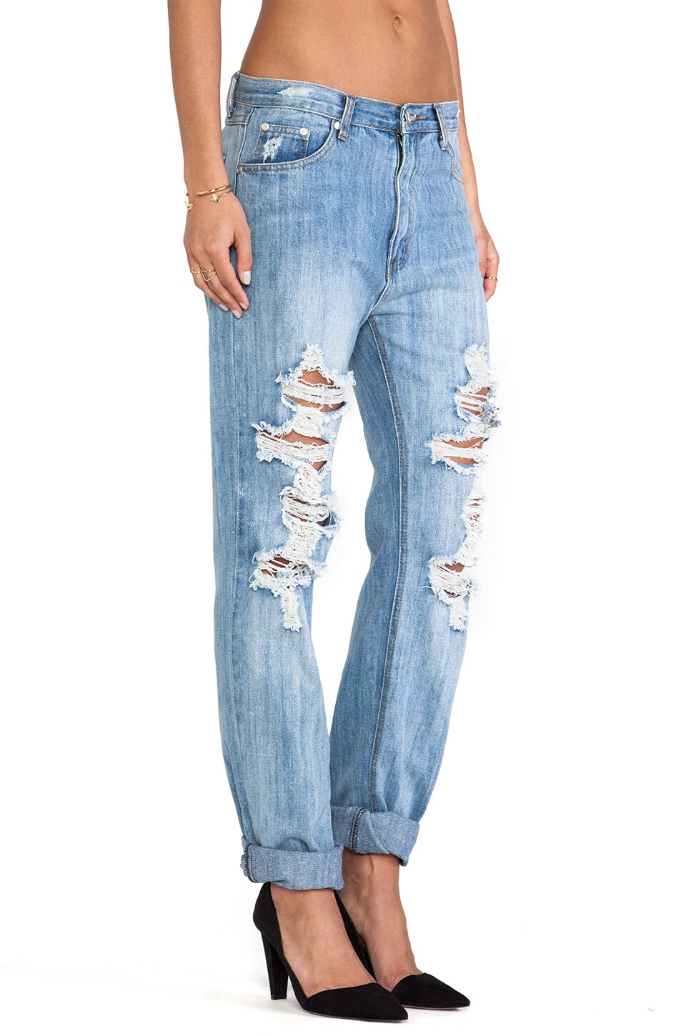 SUGAR BAGGIES BOYFRIEND JEANS