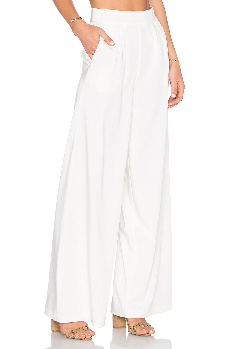 CHARLIE wide-leg trousers