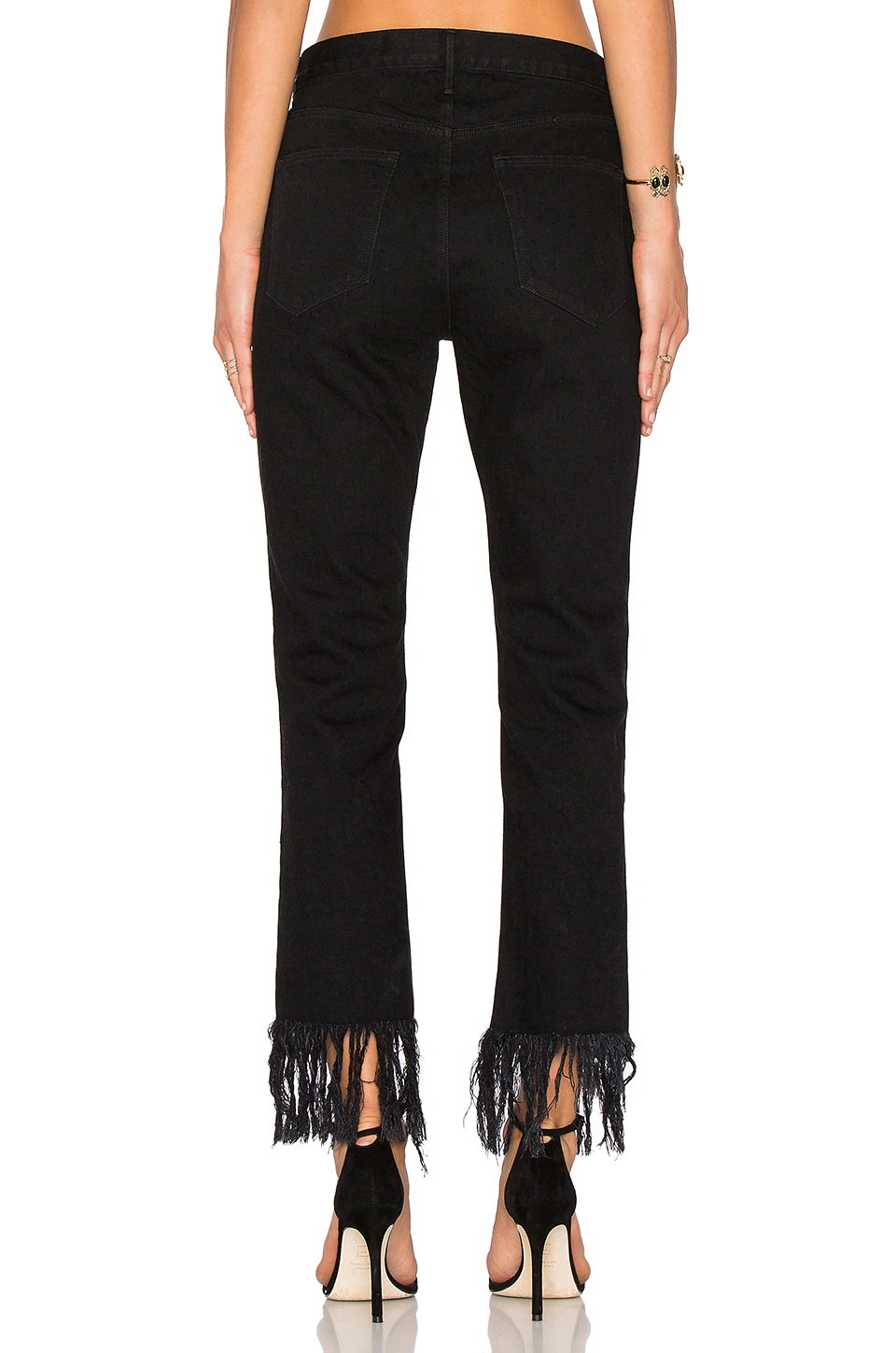 Straight Fringe Crop