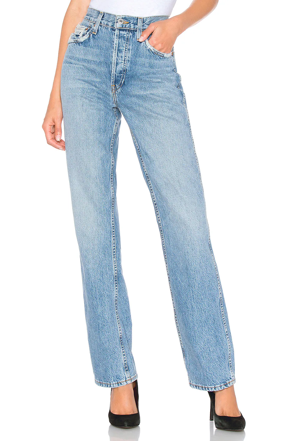 wide leg jeans