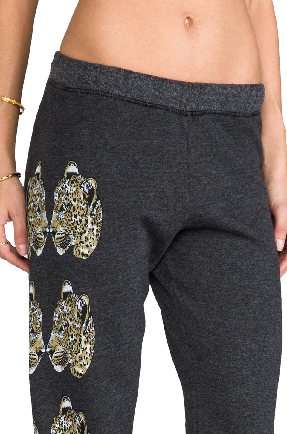 Gia colorful leopard print sweatpants