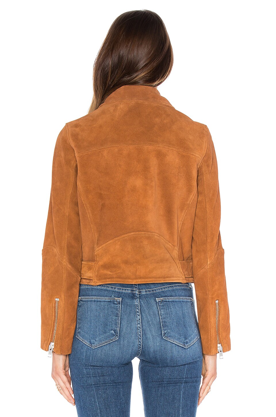 suede biker jacket